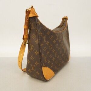 Louis Vuitton Shoulder Bag Brown Boulogne Monogram